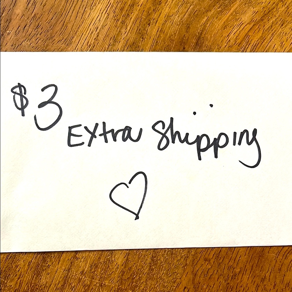 Extra Postage for over five pounds